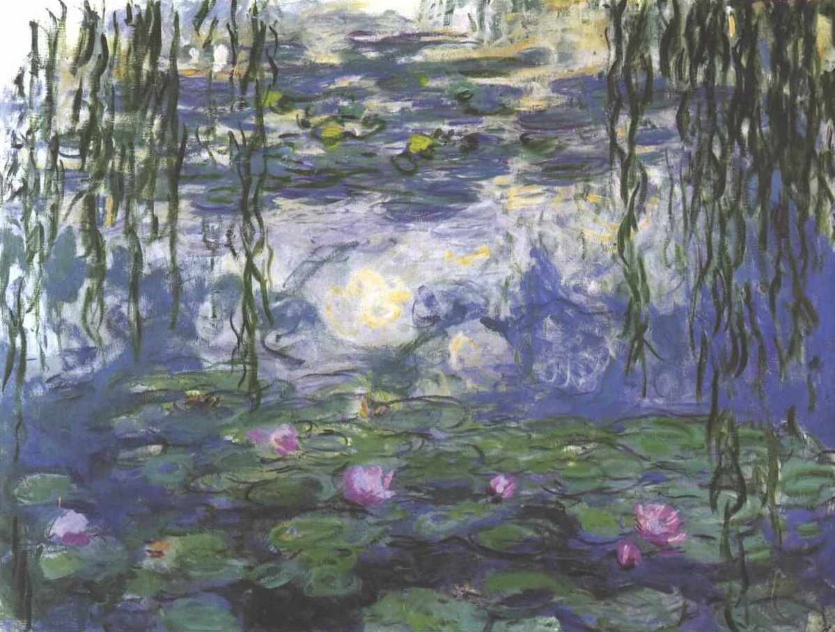 water lilies monet wallpaper