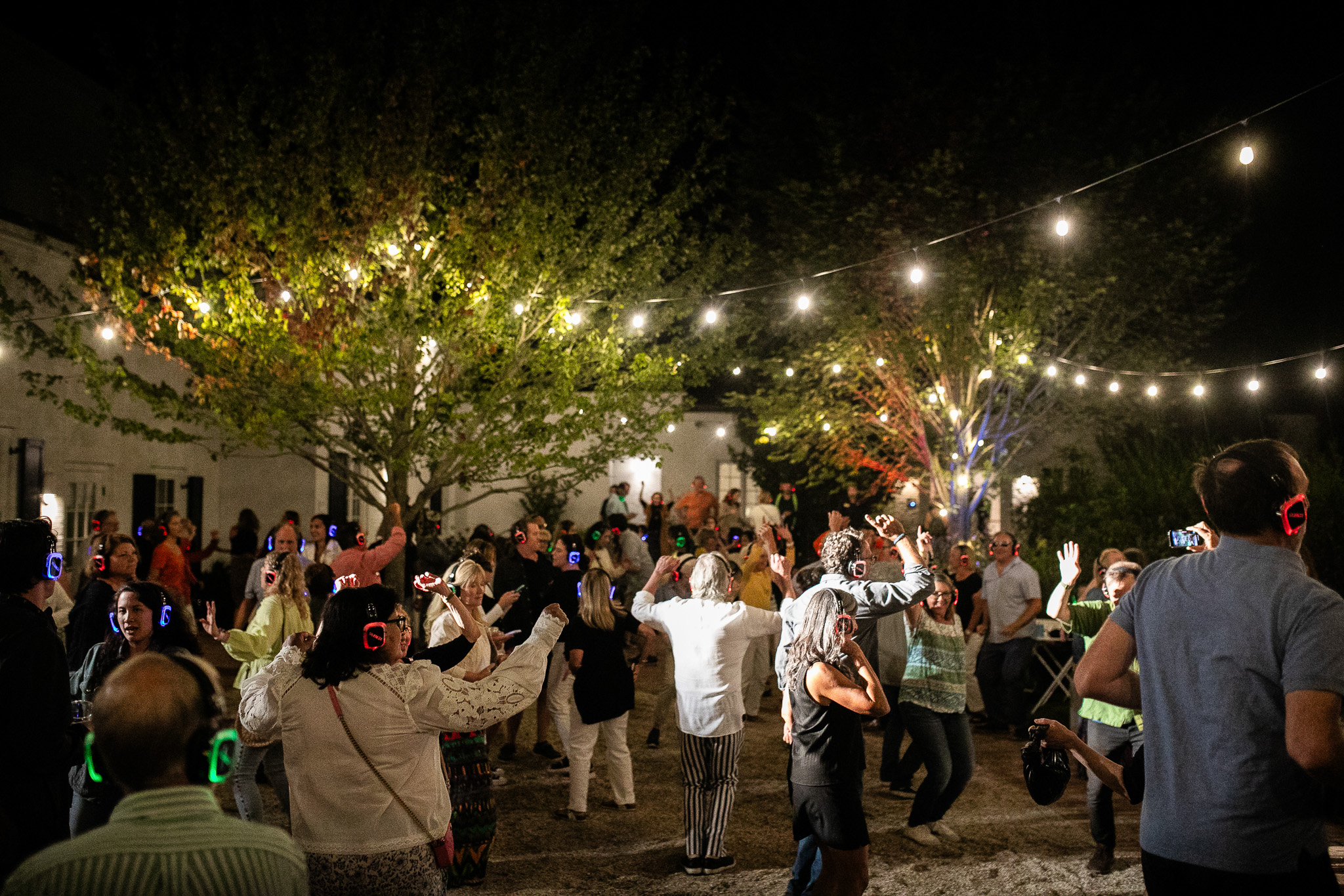 Happy Hut Silent Disco, QUESTock silent disco, at Castlefie…