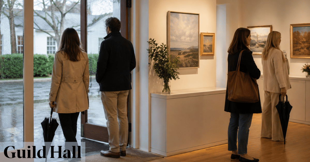 Indoor things to do Hamptons visitors can enjoy through cultural exhibitions and performances at Guild Hall