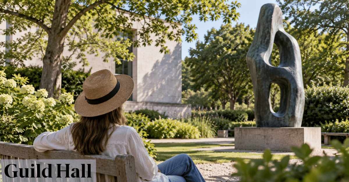 Art and wellness in East Hampton through calming creative experiences at Guild Hall