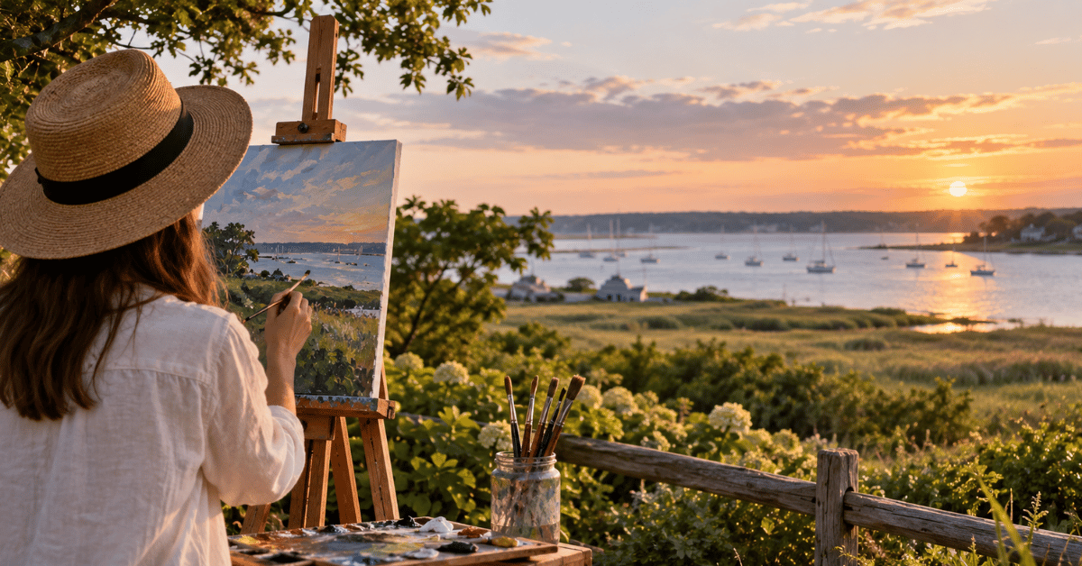 Hamptons art history showing the East End as an art destination shaped by artists, museums, and creative culture